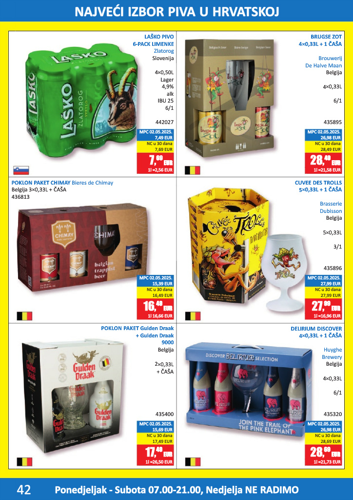 vrutak - Aktualni katalog Vrutak - Pivski katalog od ponedjeljka, 01.06.2026 do utorka, 30.06.2026 - page: 42