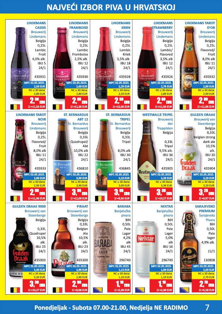 vrutak - Aktualni katalog Vrutak - Pivski katalog od ponedjeljka, 01.06.2026 do utorka, 30.06.2026 - page: 7