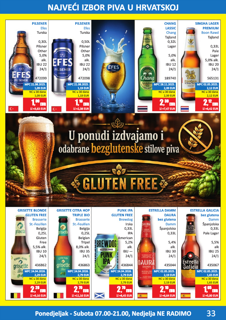 vrutak - Aktualni katalog Vrutak - Pivski katalog od ponedjeljka, 01.06.2026 do utorka, 30.06.2026 - page: 33