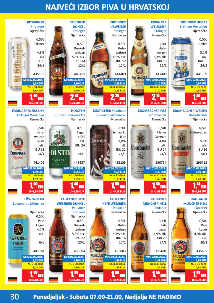 vrutak - Aktualni katalog Vrutak - Pivski katalog od ponedjeljka, 01.06.2026 do utorka, 30.06.2026 - page: 30