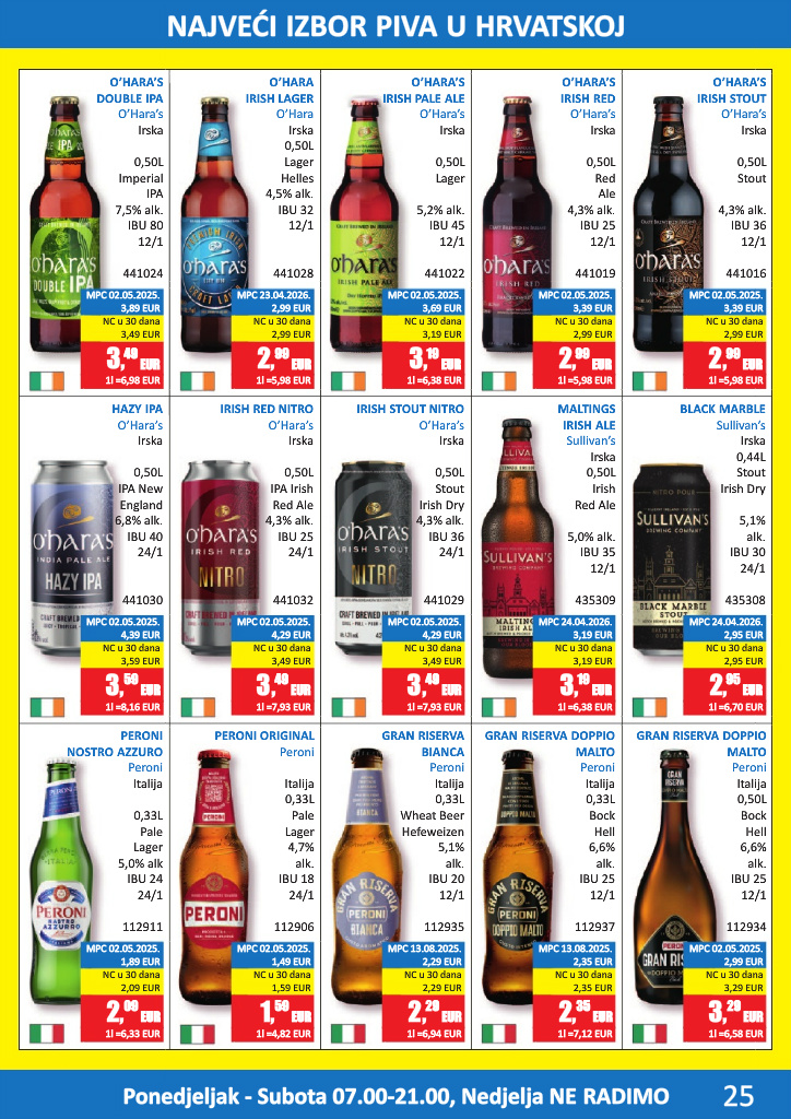 vrutak - Aktualni katalog Vrutak - Pivski katalog od ponedjeljka, 01.06.2026 do utorka, 30.06.2026 - page: 25