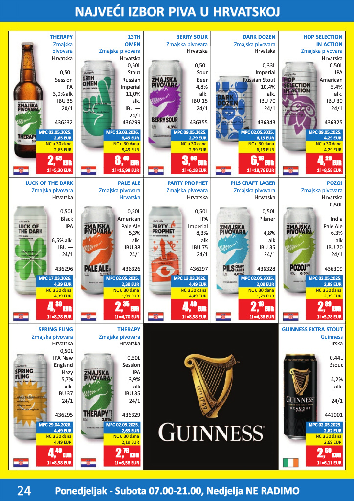 vrutak - Aktualni katalog Vrutak - Pivski katalog od ponedjeljka, 01.06.2026 do utorka, 30.06.2026 - page: 24