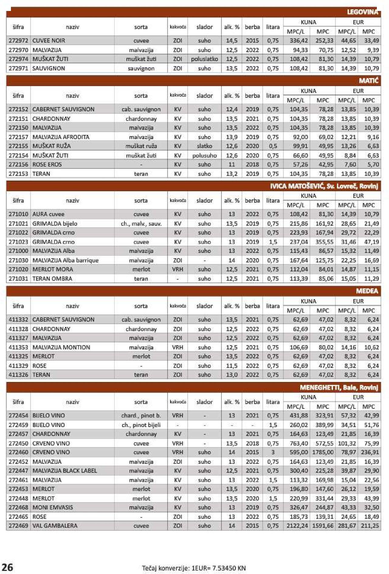 vrutak - Katalog Vrutak novi 06.12.2023 - 30.11.2024 - page: 26 vrutak - Katalog Vrutak novi 06.12.2023 - 30.11.2024 - page: 26