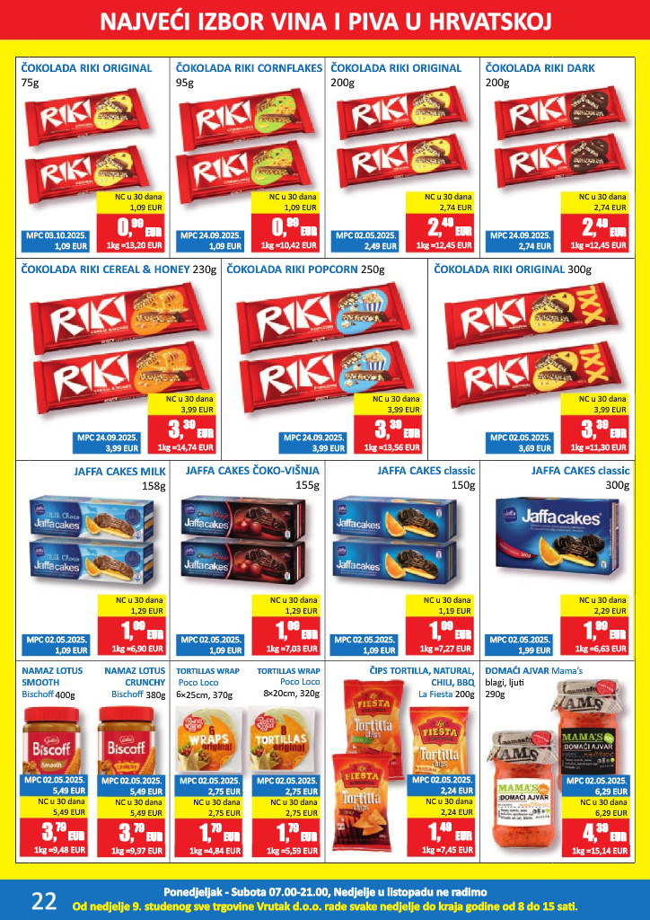 vrutak - Prelistajte katalog Vrutak, vrijedi od 13.10. do 26.10. - page: 22
