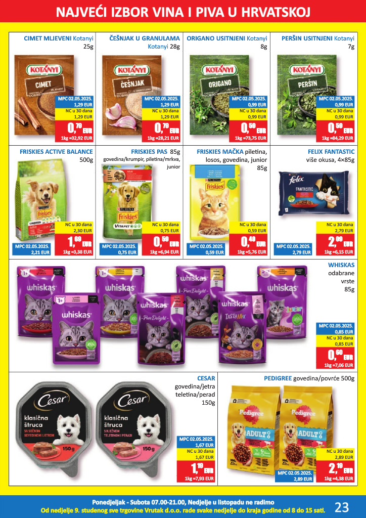 vrutak - Prelistajte katalog Vrutak, vrijedi od 13.10. do 26.10. - page: 23