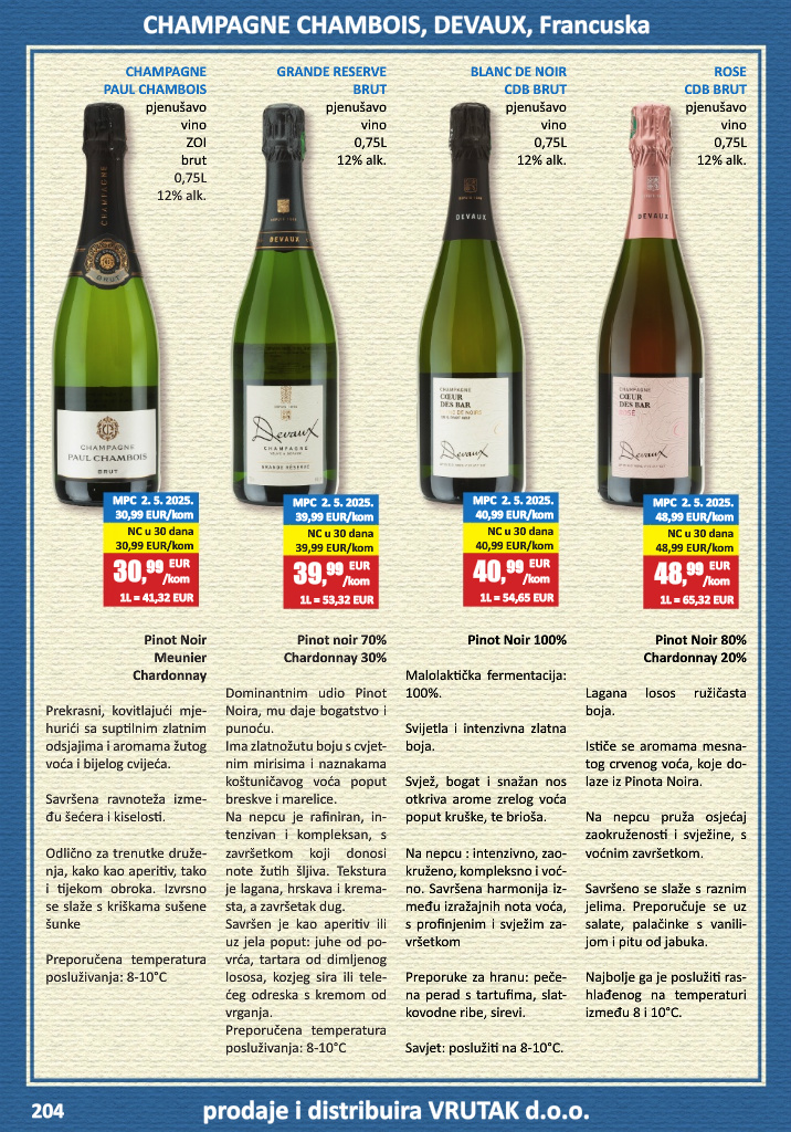 vrutak - Prelistajte katalog Vrutak - Vinski Katalog, vrijedi od 01.11. do 31.10. - page: 204