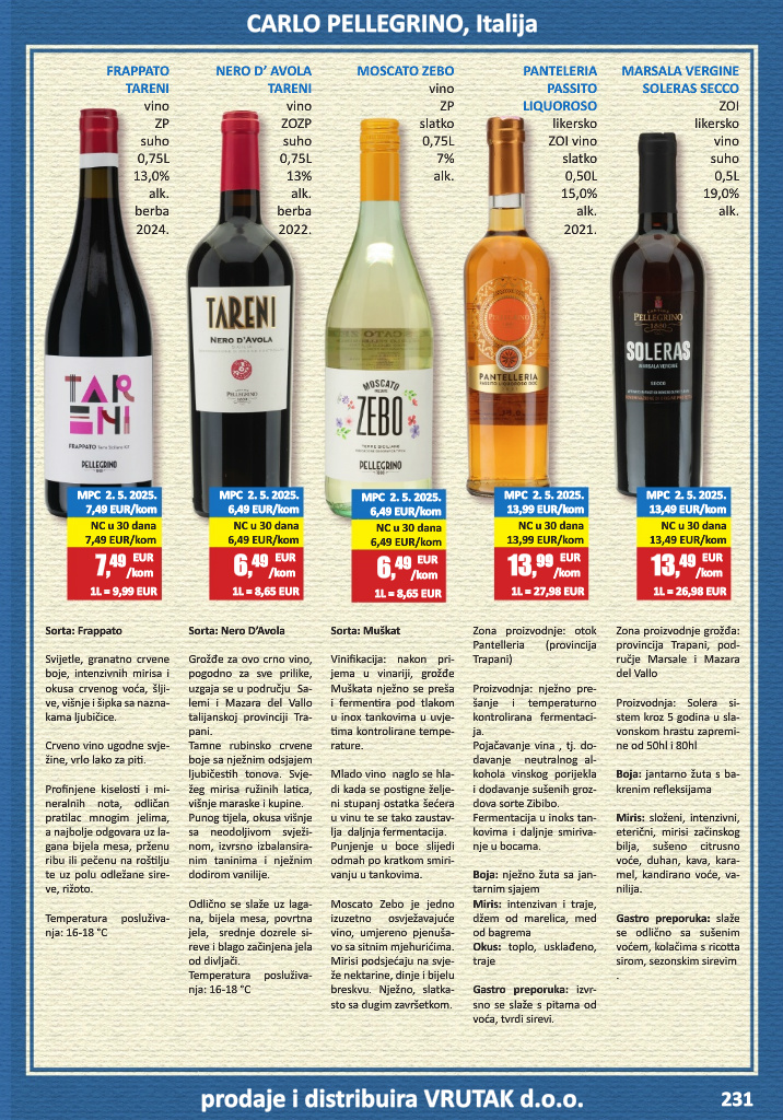 vrutak - Prelistajte katalog Vrutak - Vinski Katalog, vrijedi od 01.11. do 31.10. - page: 231