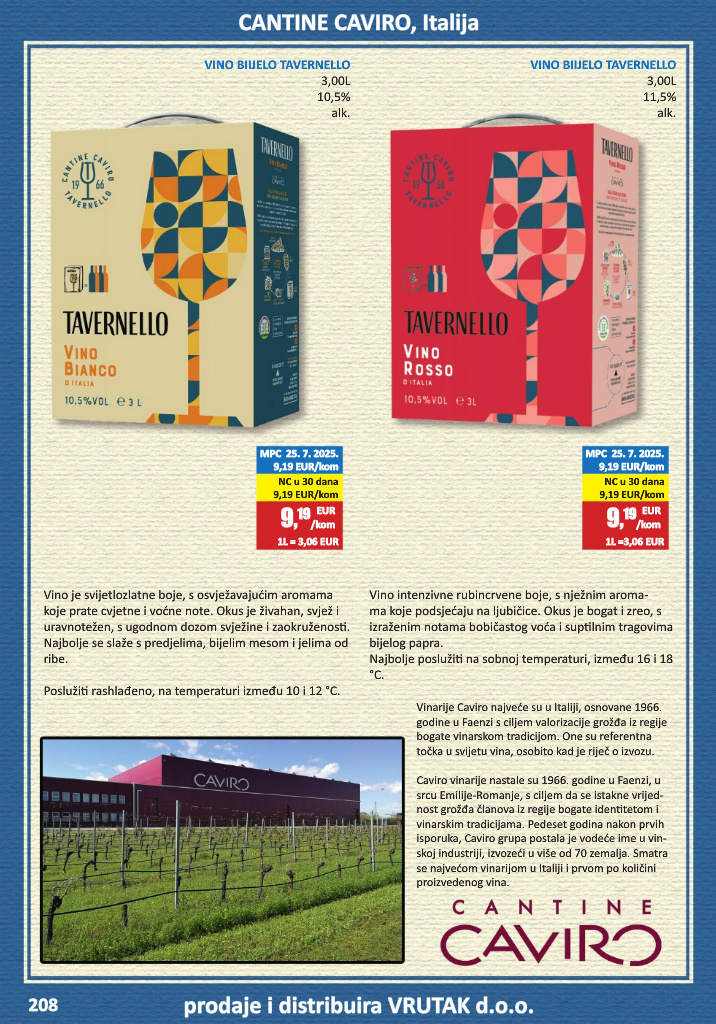 vrutak - Prelistajte katalog Vrutak - Vinski Katalog, vrijedi od 01.11. do 31.10. - page: 208