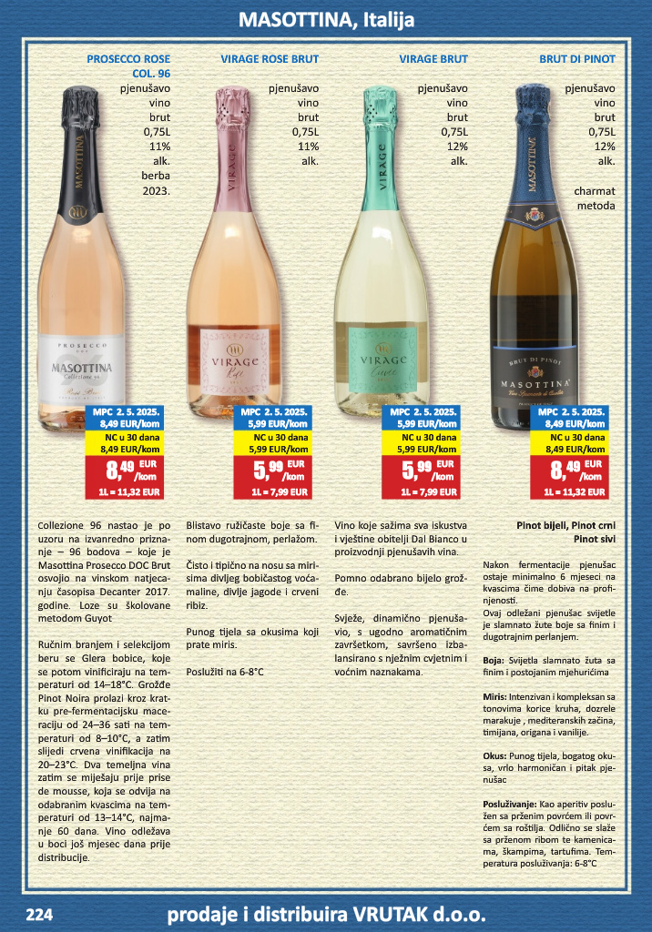vrutak - Prelistajte katalog Vrutak - Vinski Katalog, vrijedi od 01.11. do 31.10. - page: 224