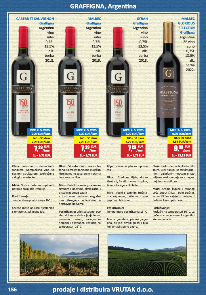 vrutak - Prelistajte katalog Vrutak - Vinski Katalog, vrijedi od 01.11. do 31.10. - page: 156