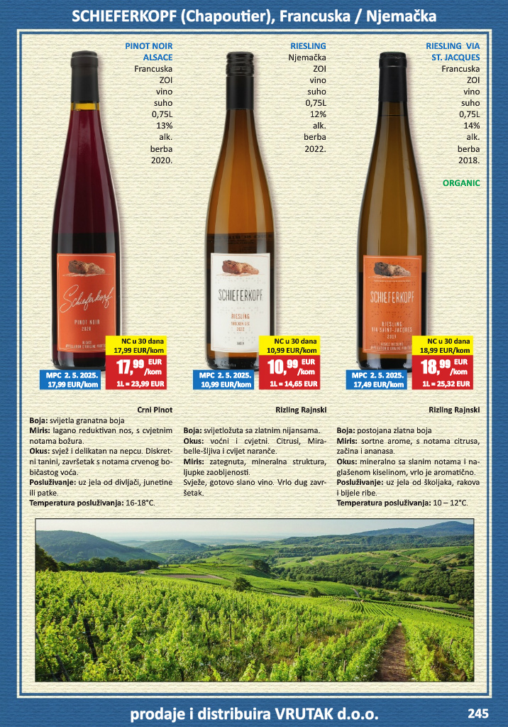 vrutak - Prelistajte katalog Vrutak - Vinski Katalog, vrijedi od 01.11. do 31.10. - page: 245