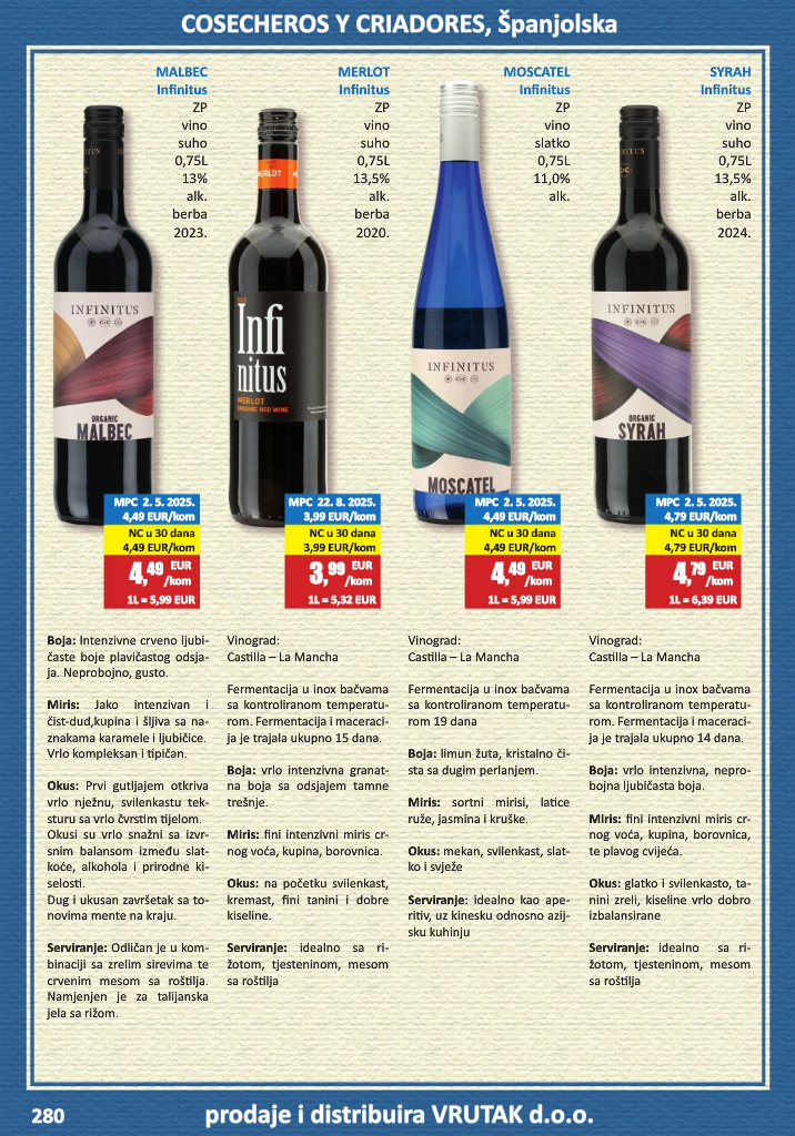 vrutak - Prelistajte katalog Vrutak - Vinski Katalog, vrijedi od 01.11. do 31.10. - page: 280
