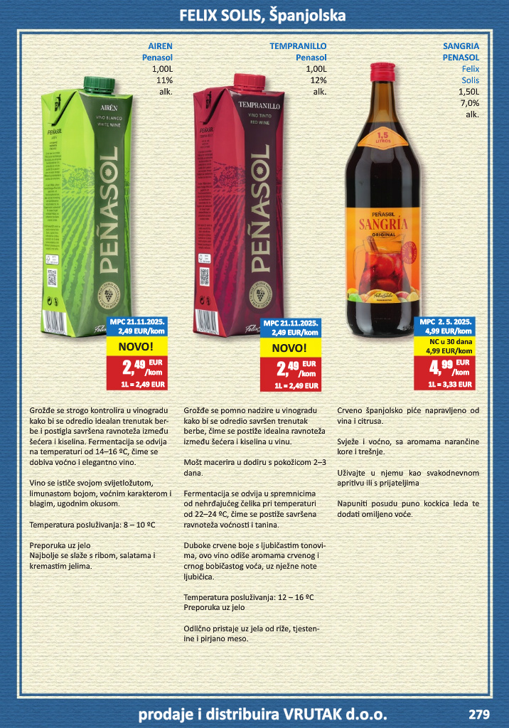 vrutak - Prelistajte katalog Vrutak - Vinski Katalog, vrijedi od 01.11. do 31.10. - page: 279