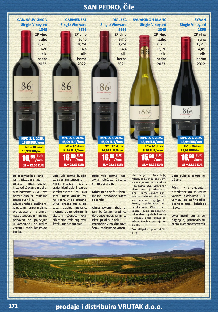 vrutak - Prelistajte katalog Vrutak - Vinski Katalog, vrijedi od 01.11. do 31.10. - page: 172