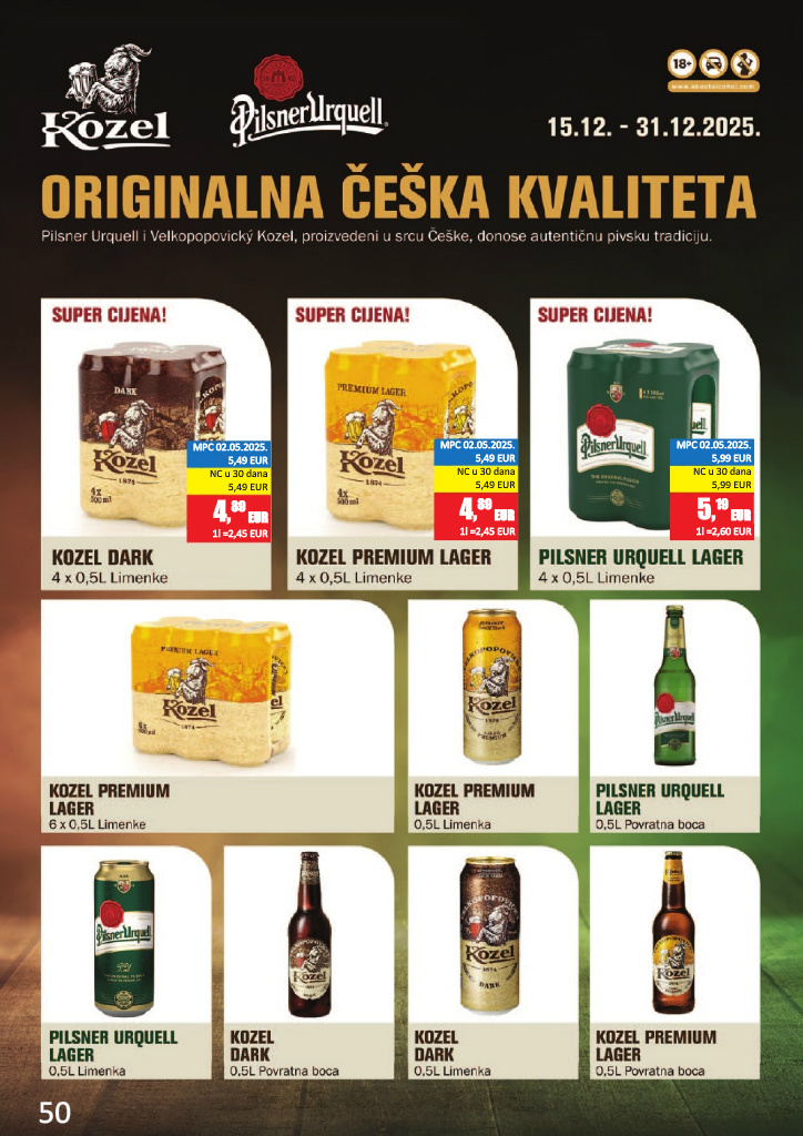 vrutak - Prelistajte katalog Vrutak - Katalog, vrijedi od 15.12. do 31.12. - page: 50