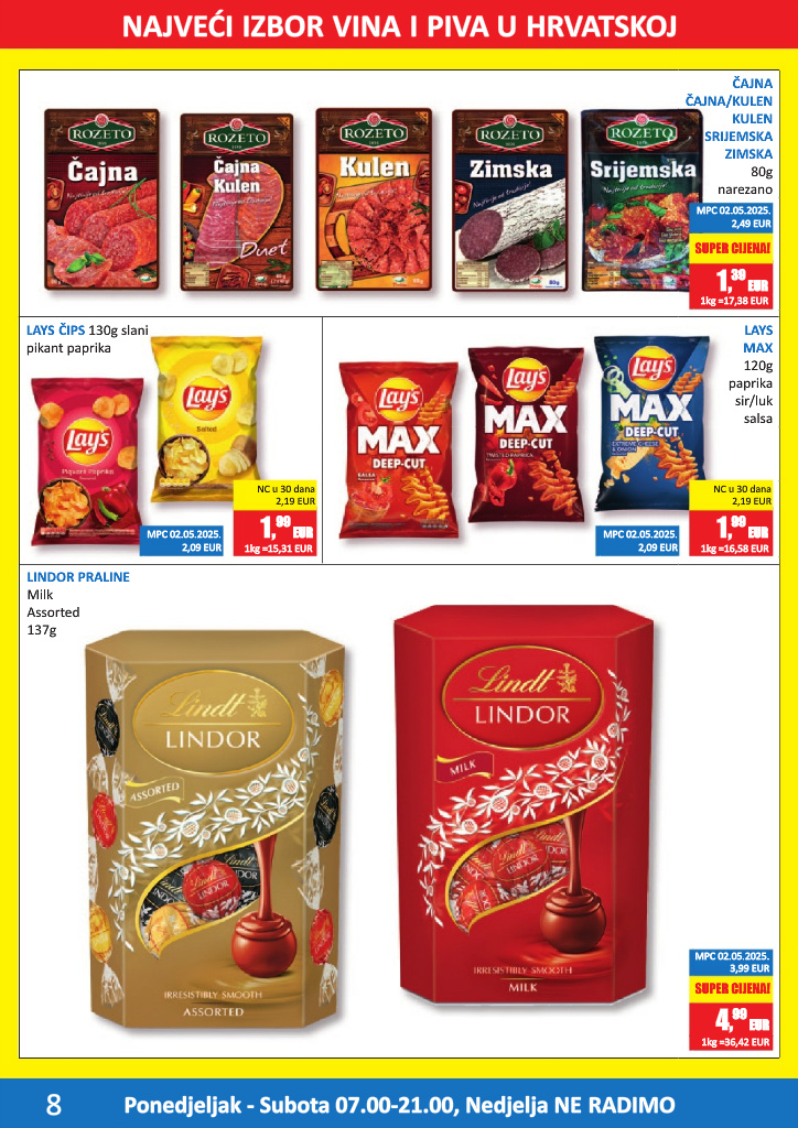 vrutak - Prelistajte katalog Vrutak - Katalog siječanj, vrijedi od 12.01. do 25.01. - page: 8