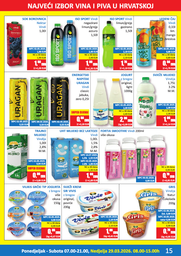 vrutak - Prelistajte katalog Vrutak, vrijedi od 16.03.2026 do 05.04.2026 - page: 15