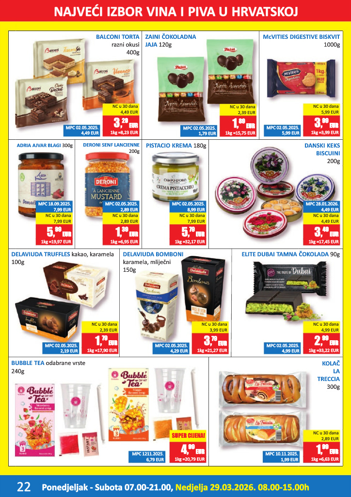 vrutak - Prelistajte katalog Vrutak, vrijedi od 16.03.2026 do 05.04.2026 - page: 22