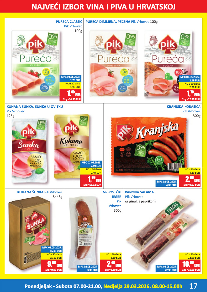 vrutak - Prelistajte katalog Vrutak, vrijedi od 16.03.2026 do 05.04.2026 - page: 17