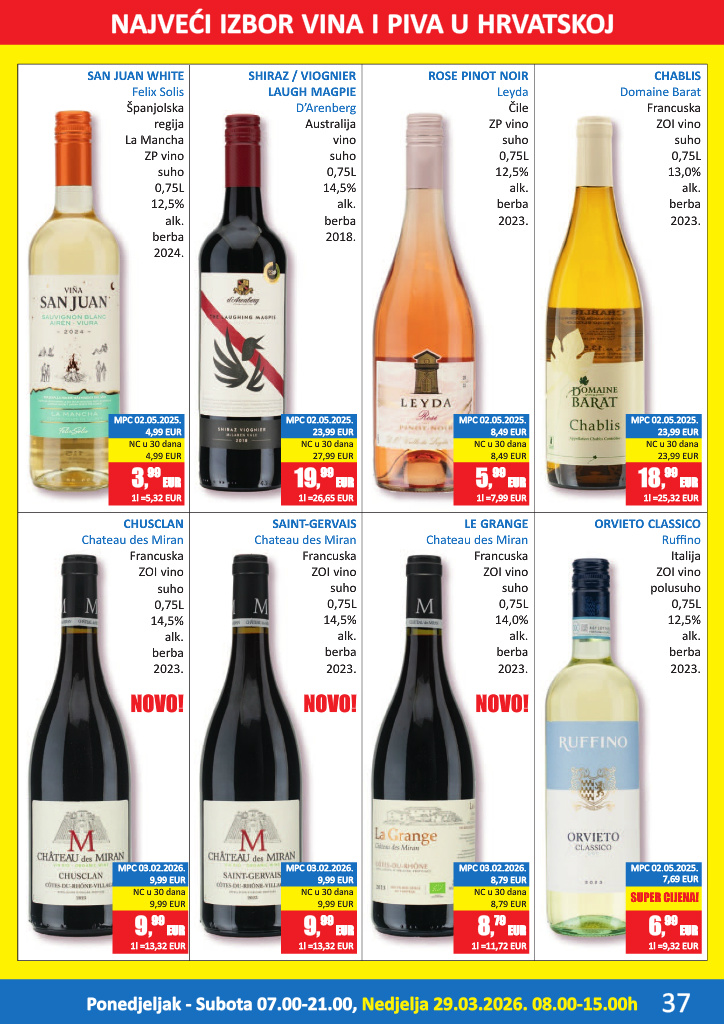 vrutak - Prelistajte katalog Vrutak, vrijedi od 16.03.2026 do 05.04.2026 - page: 37