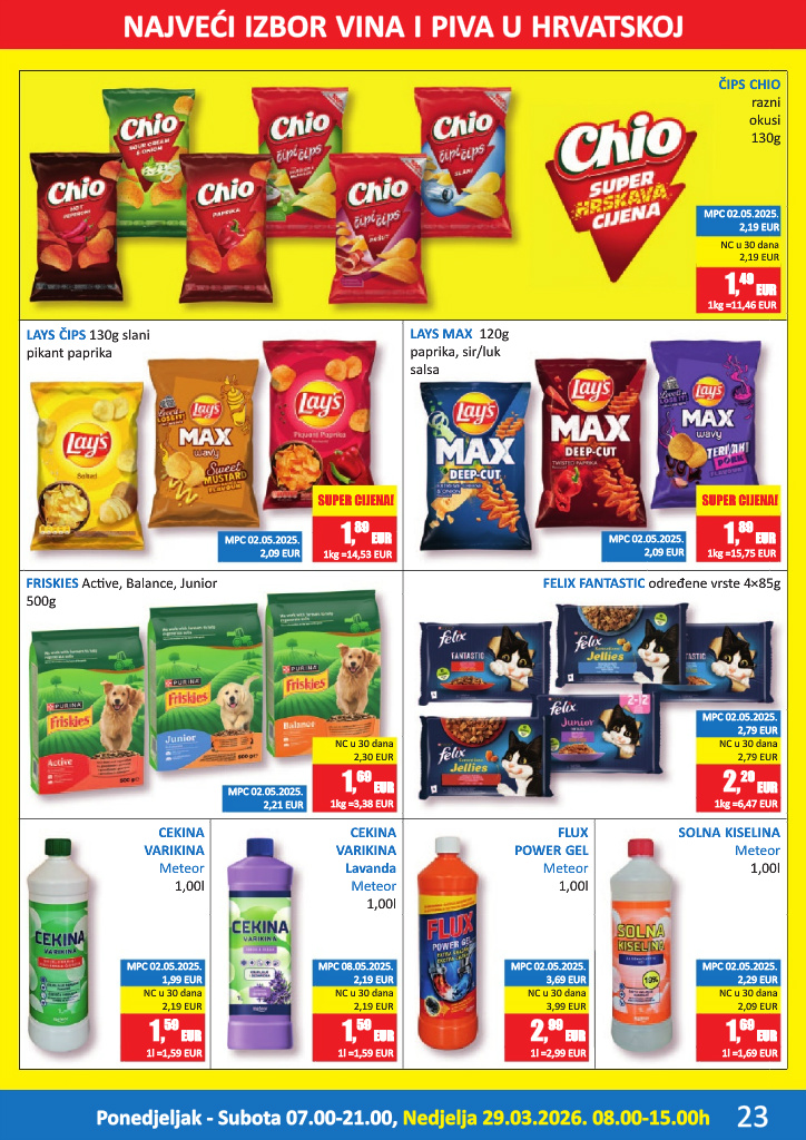 vrutak - Prelistajte katalog Vrutak, vrijedi od 16.03.2026 do 05.04.2026 - page: 23