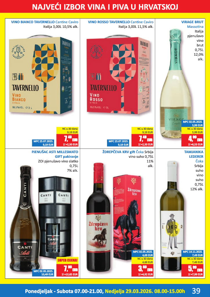vrutak - Prelistajte katalog Vrutak, vrijedi od 16.03.2026 do 05.04.2026 - page: 39