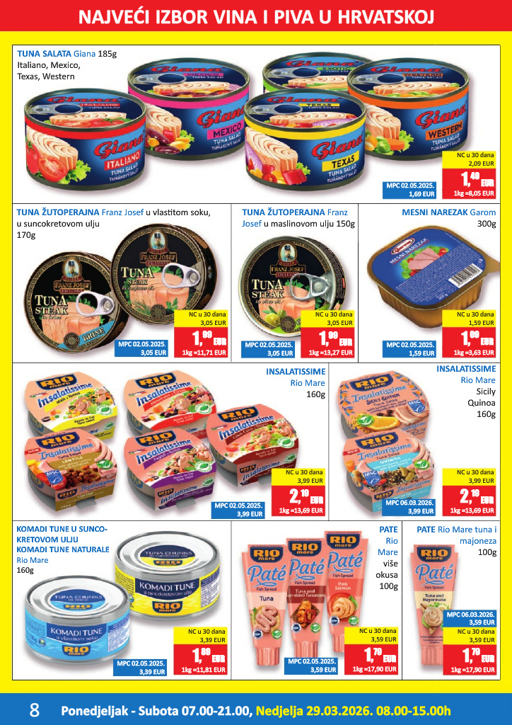 vrutak - Prelistajte katalog Vrutak, vrijedi od 16.03.2026 do 05.04.2026 - page: 8