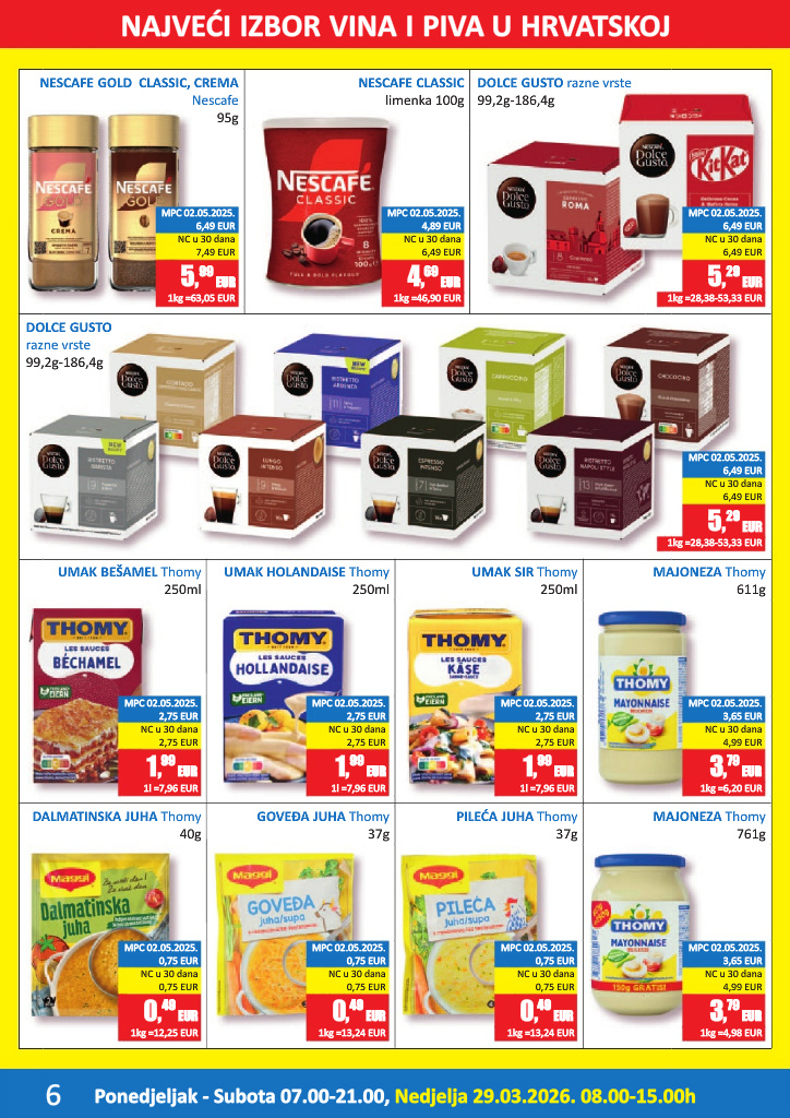 vrutak - Prelistajte katalog Vrutak, vrijedi od 16.03.2026 do 05.04.2026 - page: 6
