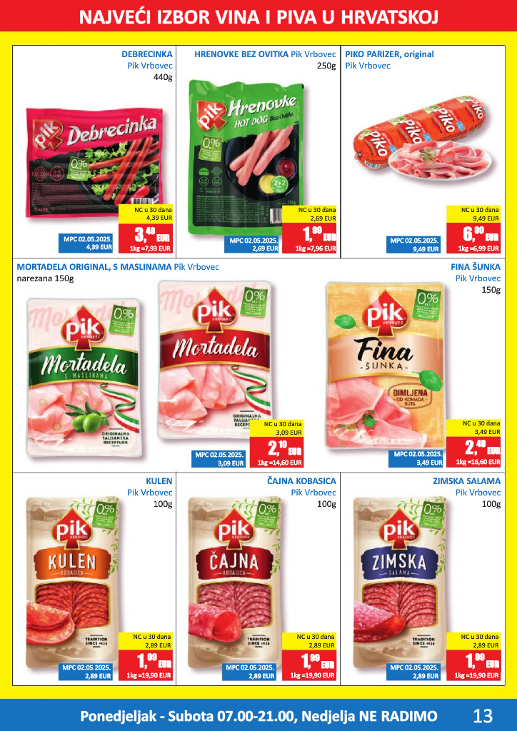 vrutak - Aktualni Vrutak katalog vrijedi od ponedjeljka 13.04.2026 do nedjelje 26.04.2026 - page: 13