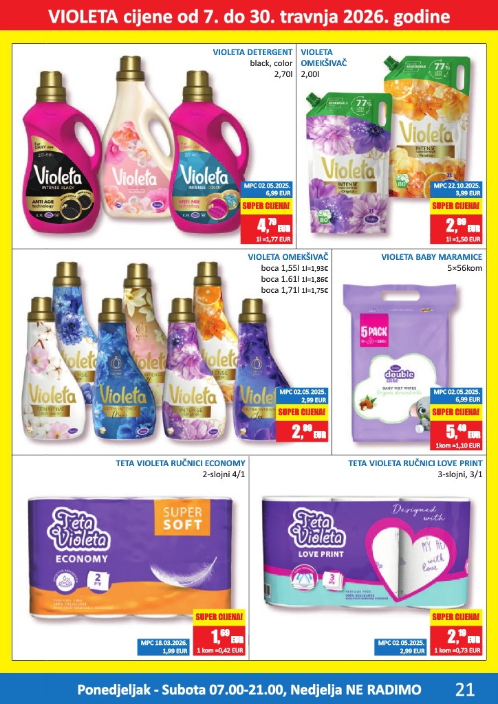 vrutak - Aktualni Vrutak katalog vrijedi od ponedjeljka 13.04.2026 do nedjelje 26.04.2026 - page: 21