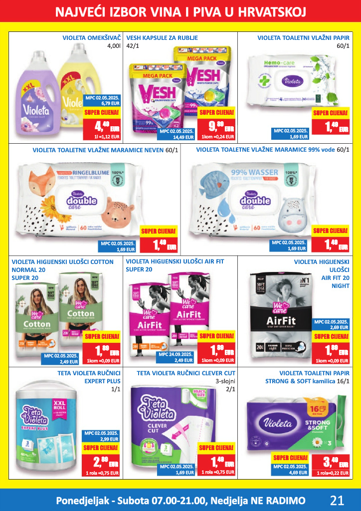 vrutak - Aktualni Vrutak katalog vrijedi od ponedjeljka 11.05.2026 do nedjelje 24.05.2026 - page: 21