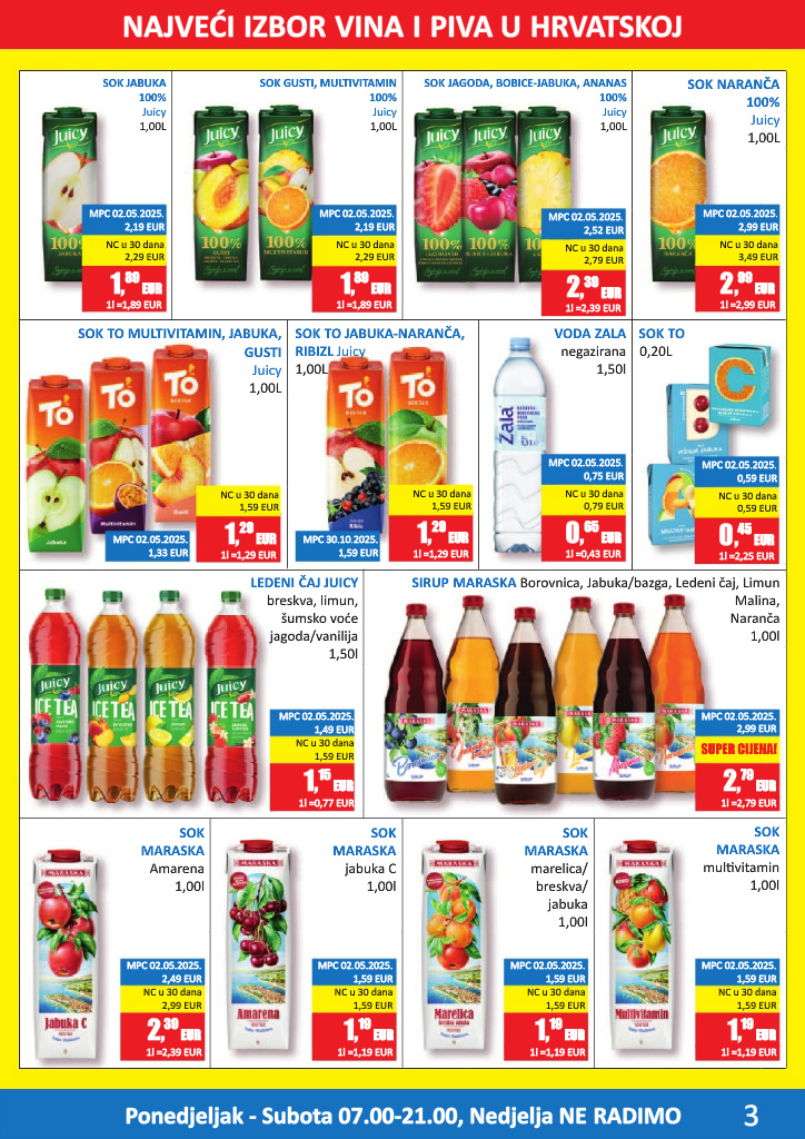 vrutak - Aktualni Vrutak katalog vrijedi od ponedjeljka 11.05.2026 do nedjelje 24.05.2026 - page: 3