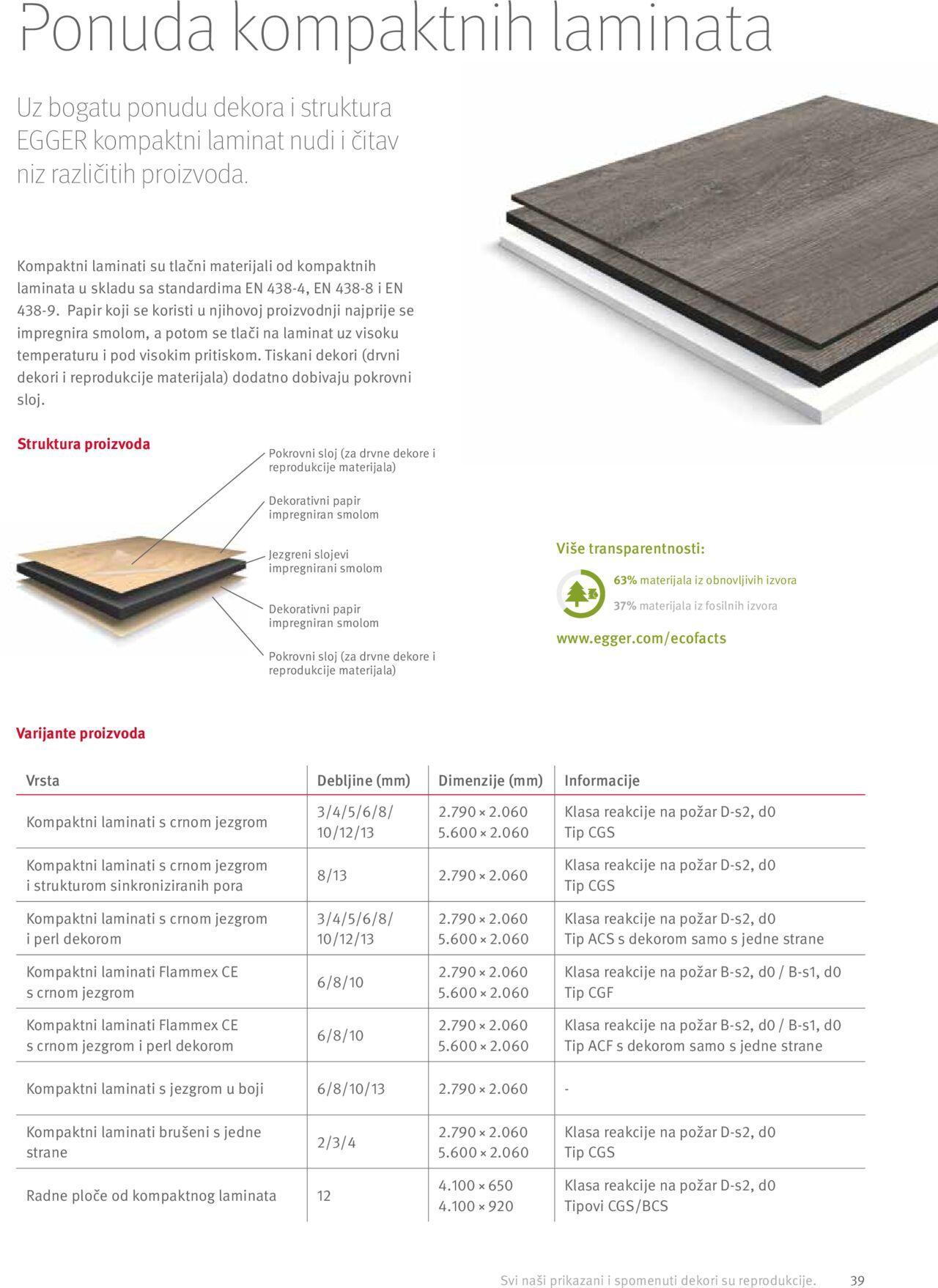 elgrad - Katalog Egger Kompaktni laminati Elgrad novi od petka 01.04.2022 - page: 39 elgrad - Katalog Egger Kompaktni laminati Elgrad novi od petka 01.04.2022 - page: 39