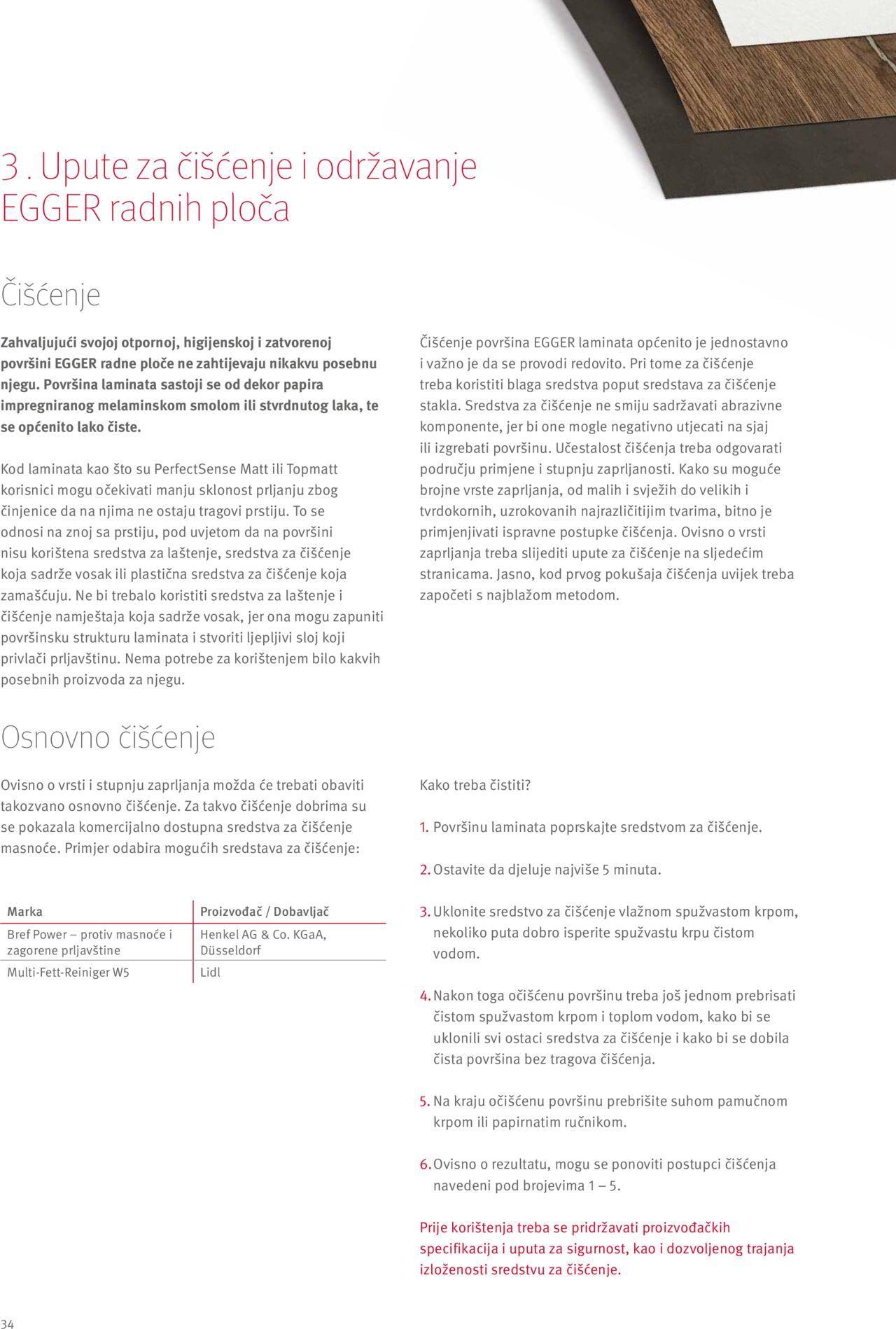 elgrad - Katalog Egger radne ploče - Upute za preradu i dodaci Elgrad novi od petka 01.04.2022 - page: 34 elgrad - Katalog Egger radne ploče - Upute za preradu i dodaci Elgrad novi od petka 01.04.2022 - page: 34
