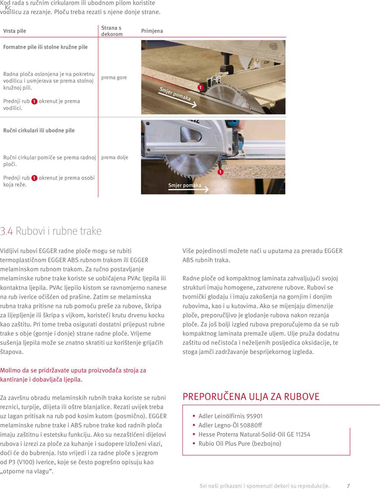 elgrad - Katalog Egger radne ploče - Upute za preradu i dodaci Elgrad novi od petka 01.04.2022 - page: 7 elgrad - Katalog Egger radne ploče - Upute za preradu i dodaci Elgrad novi od petka 01.04.2022 - page: 7