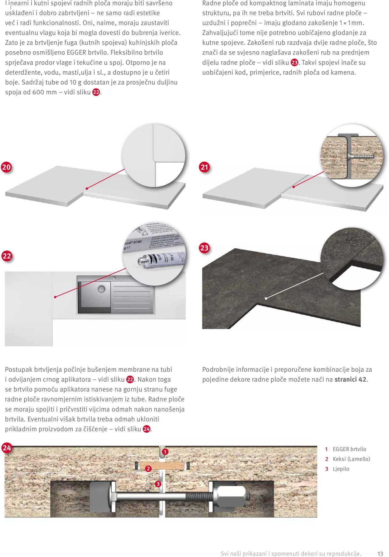 elgrad - Katalog Egger radne ploče - Upute za preradu i dodaci Elgrad novi od petka 01.04.2022 - page: 13 elgrad - Katalog Egger radne ploče - Upute za preradu i dodaci Elgrad novi od petka 01.04.2022 - page: 13