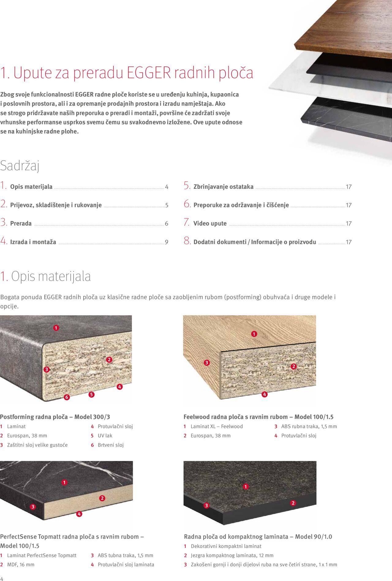 elgrad - Katalog Egger radne ploče - Upute za preradu i dodaci Elgrad novi od petka 01.04.2022 - page: 4 elgrad - Katalog Egger radne ploče - Upute za preradu i dodaci Elgrad novi od petka 01.04.2022 - page: 4