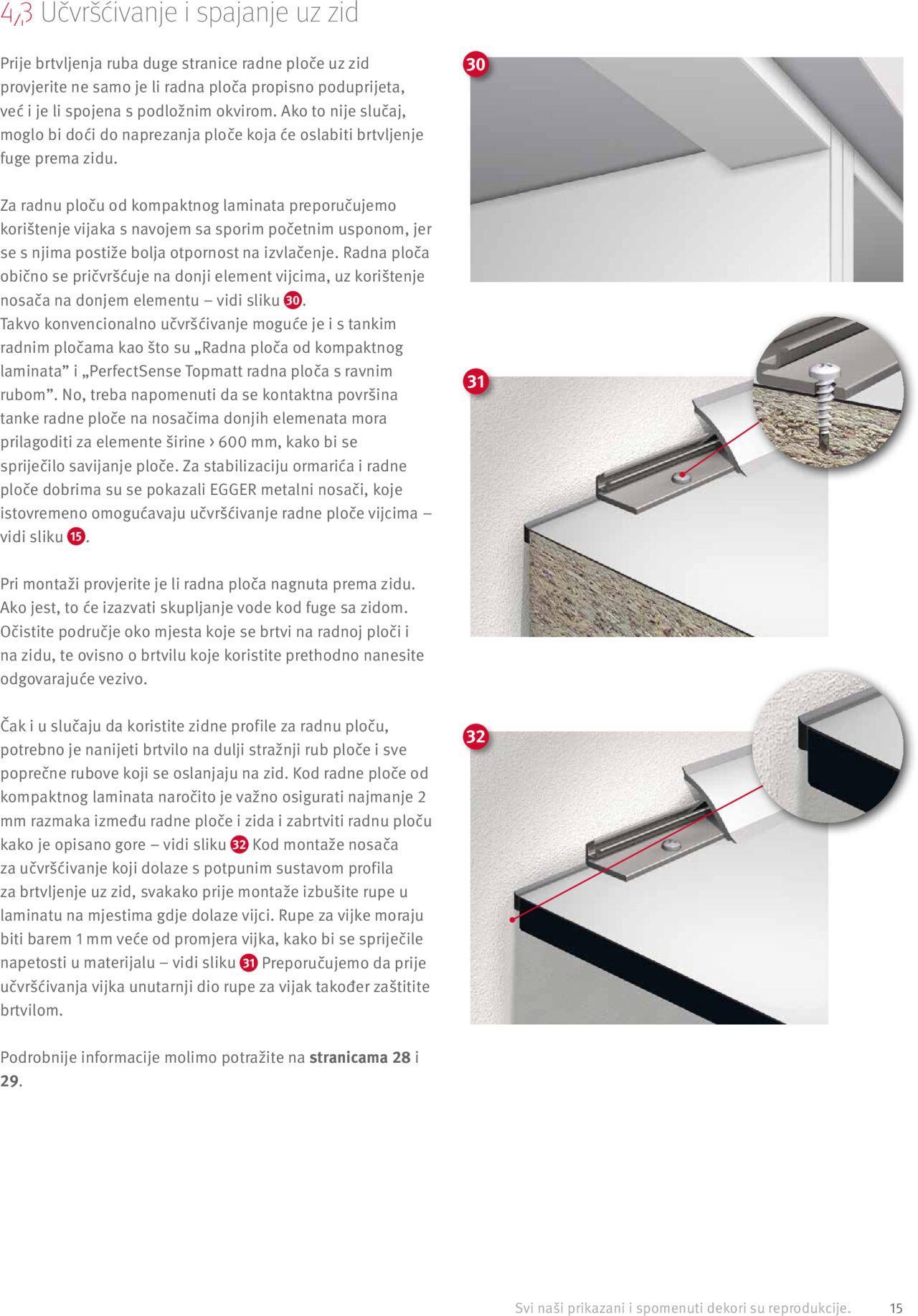 elgrad - Katalog Egger radne ploče - Upute za preradu i dodaci Elgrad novi od petka 01.04.2022 - page: 15 elgrad - Katalog Egger radne ploče - Upute za preradu i dodaci Elgrad novi od petka 01.04.2022 - page: 15