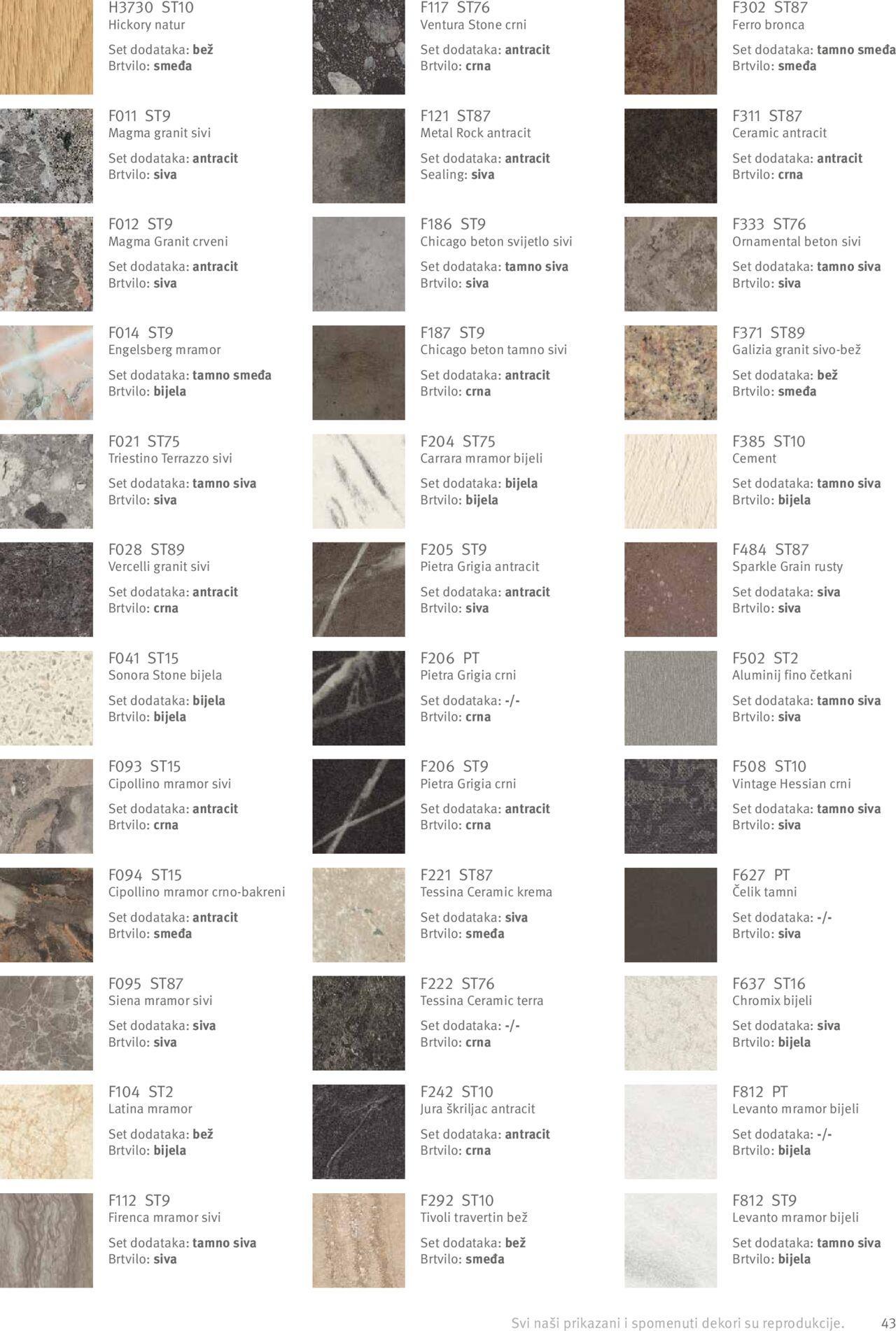 elgrad - Katalog Egger radne ploče - Upute za preradu i dodaci Elgrad novi od petka 01.04.2022 - page: 43 elgrad - Katalog Egger radne ploče - Upute za preradu i dodaci Elgrad novi od petka 01.04.2022 - page: 43
