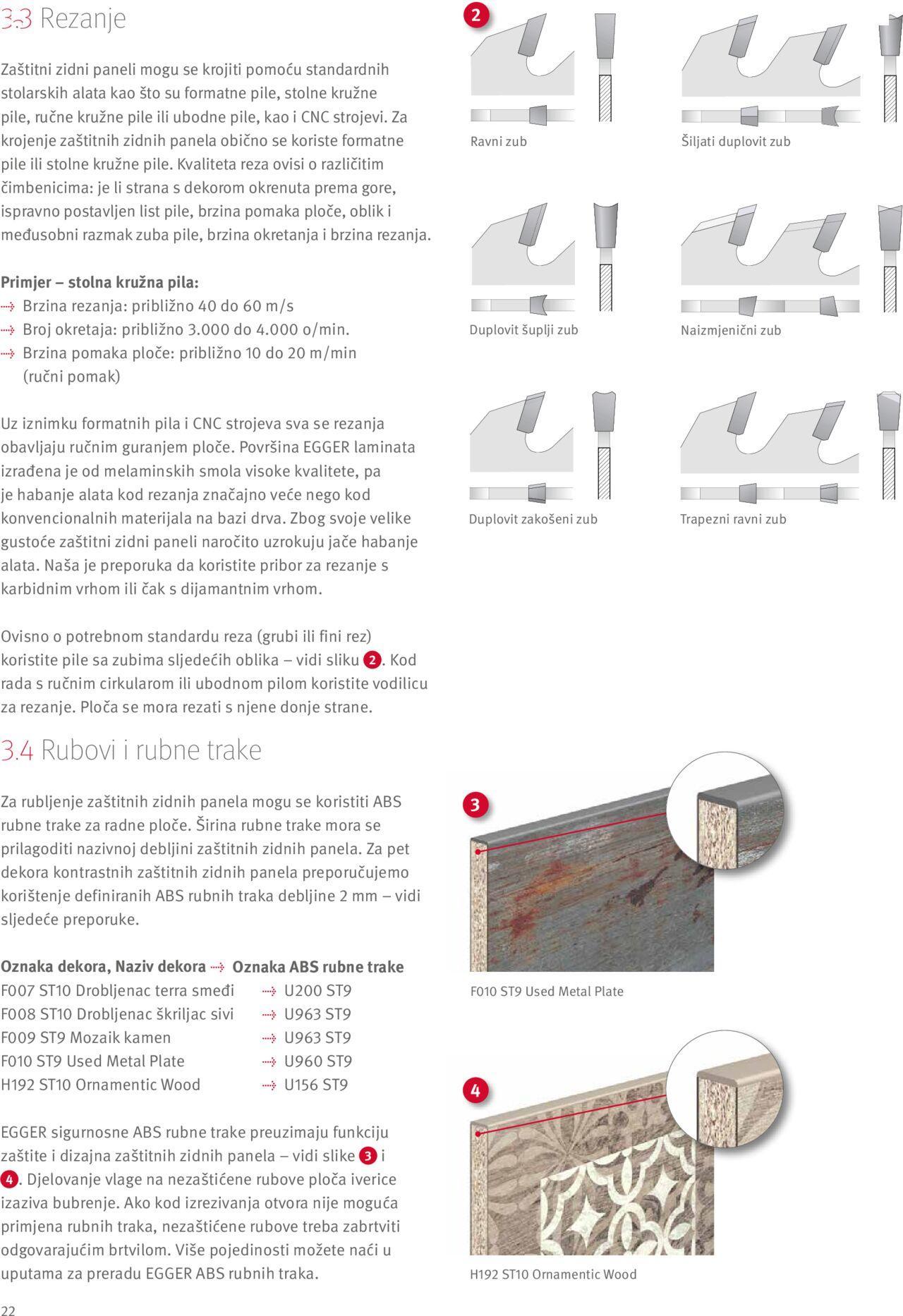 elgrad - Katalog Egger radne ploče - Upute za preradu i dodaci Elgrad novi od petka 01.04.2022 - page: 22 elgrad - Katalog Egger radne ploče - Upute za preradu i dodaci Elgrad novi od petka 01.04.2022 - page: 22