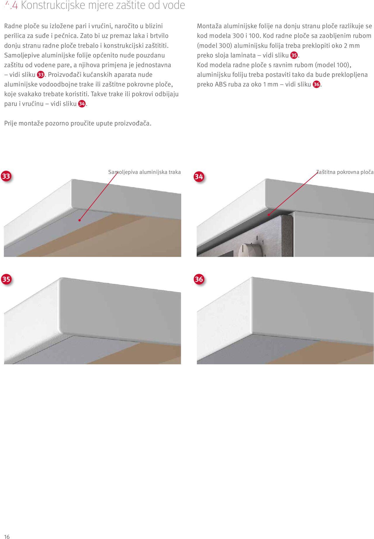 elgrad - Katalog Egger radne ploče - Upute za preradu i dodaci Elgrad novi od petka 01.04.2022 - page: 16 elgrad - Katalog Egger radne ploče - Upute za preradu i dodaci Elgrad novi od petka 01.04.2022 - page: 16