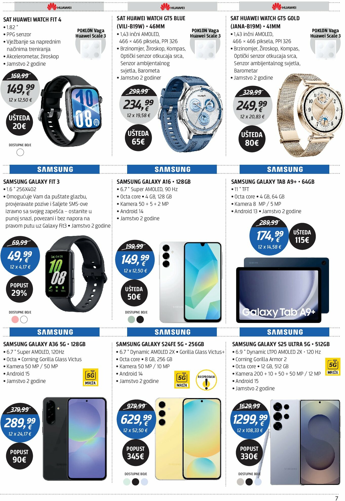 centar-tehnike - Prelistajte katalog Centar tehnike, vrijedi od 18.08. do 02.09. - page: 7