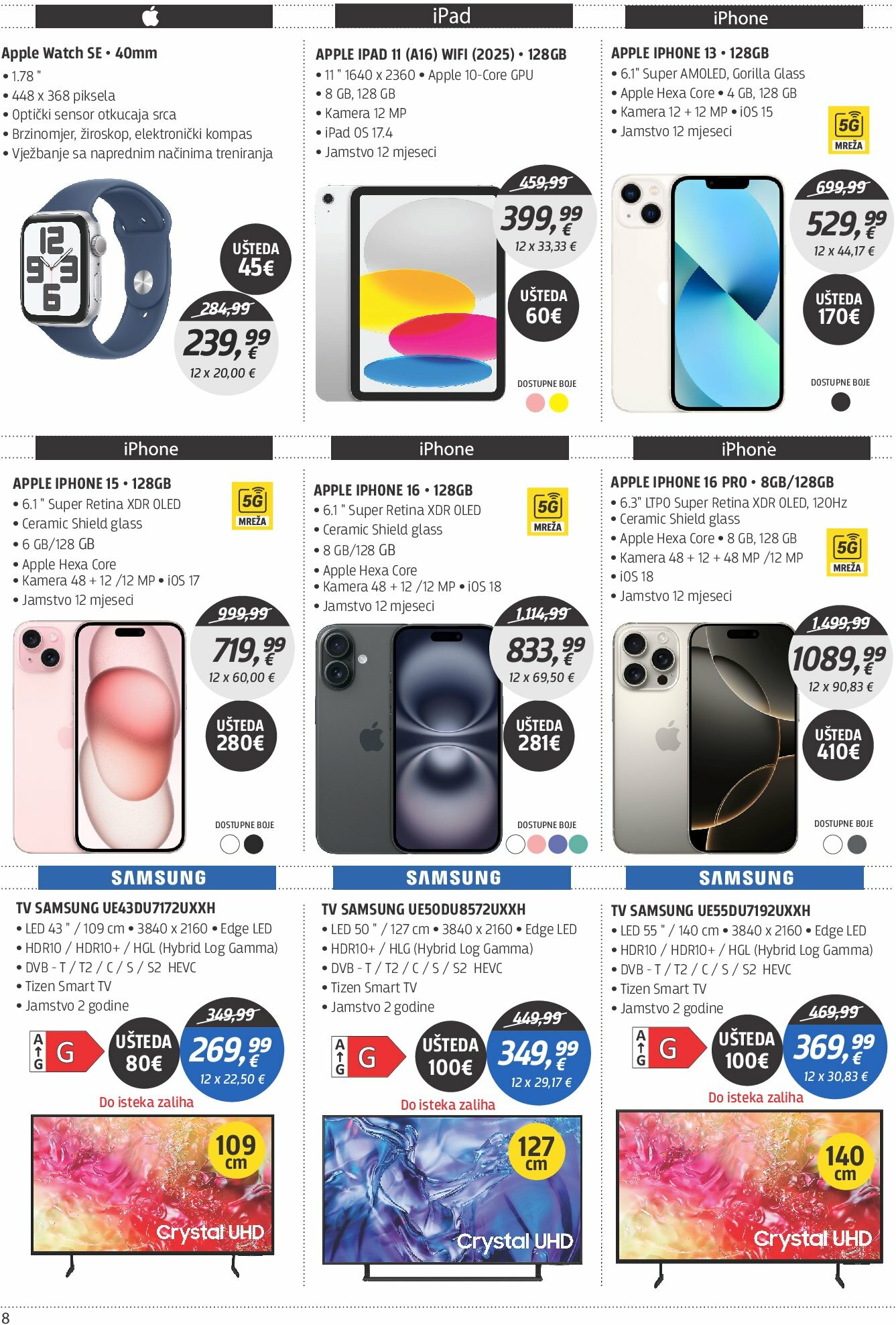 centar-tehnike - Prelistajte katalog Centar tehnike, vrijedi od 18.08. do 02.09. - page: 8