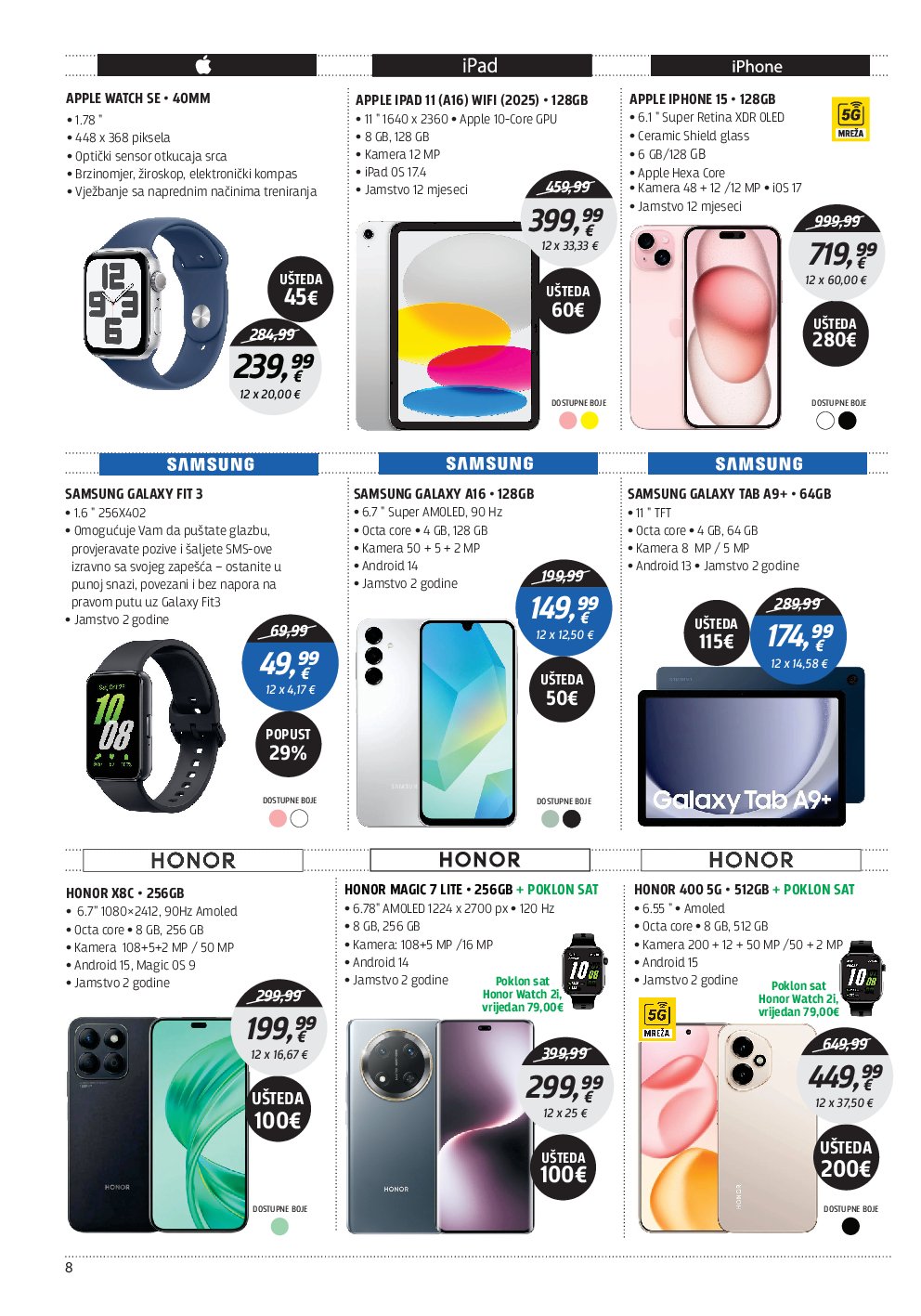 centar-tehnike - Prelistajte katalog Centar tehnike, vrijedi od 02.09. do 22.09. - page: 8