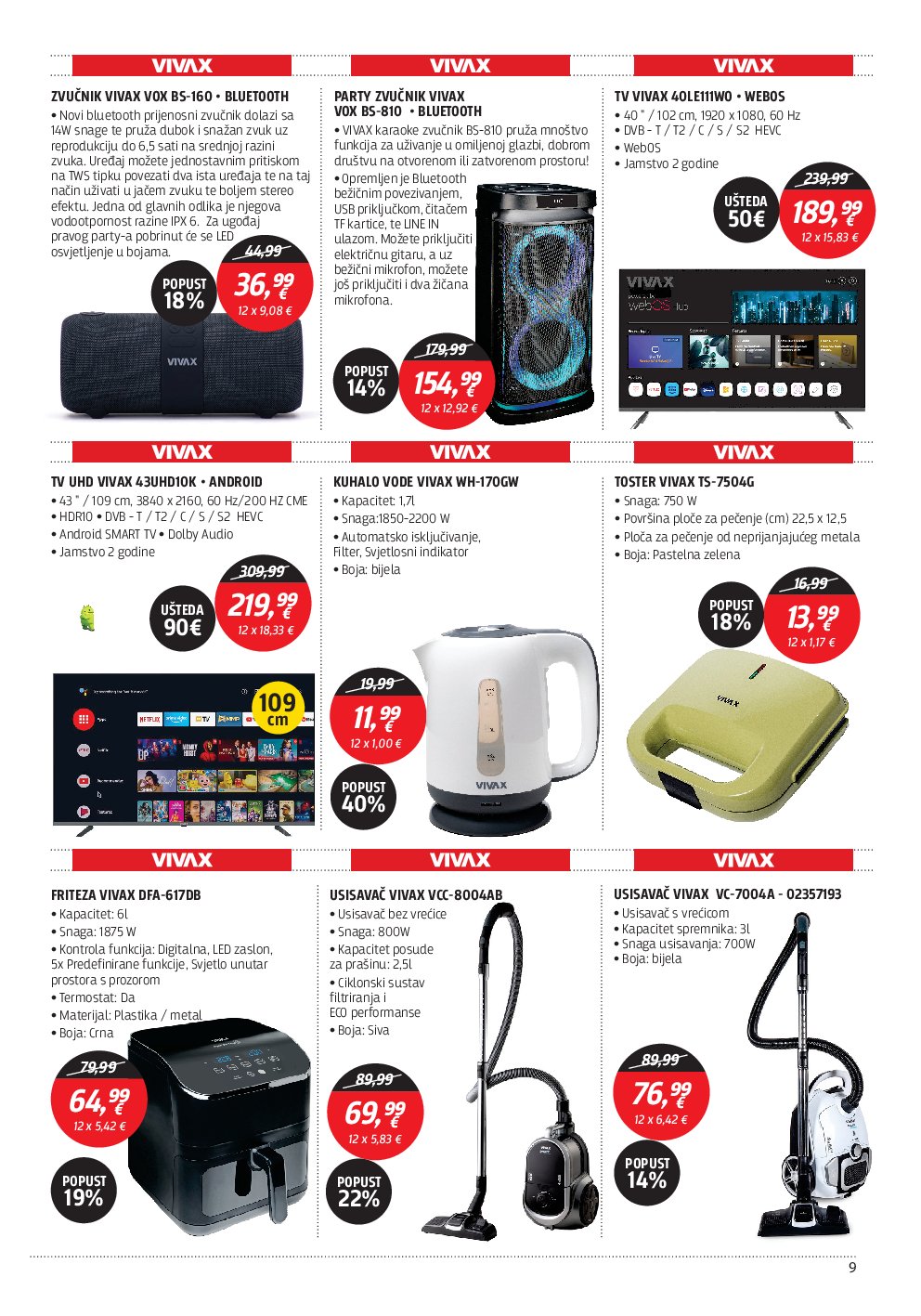 centar-tehnike - Prelistajte katalog Centar tehnike, vrijedi od 02.09. do 22.09. - page: 9