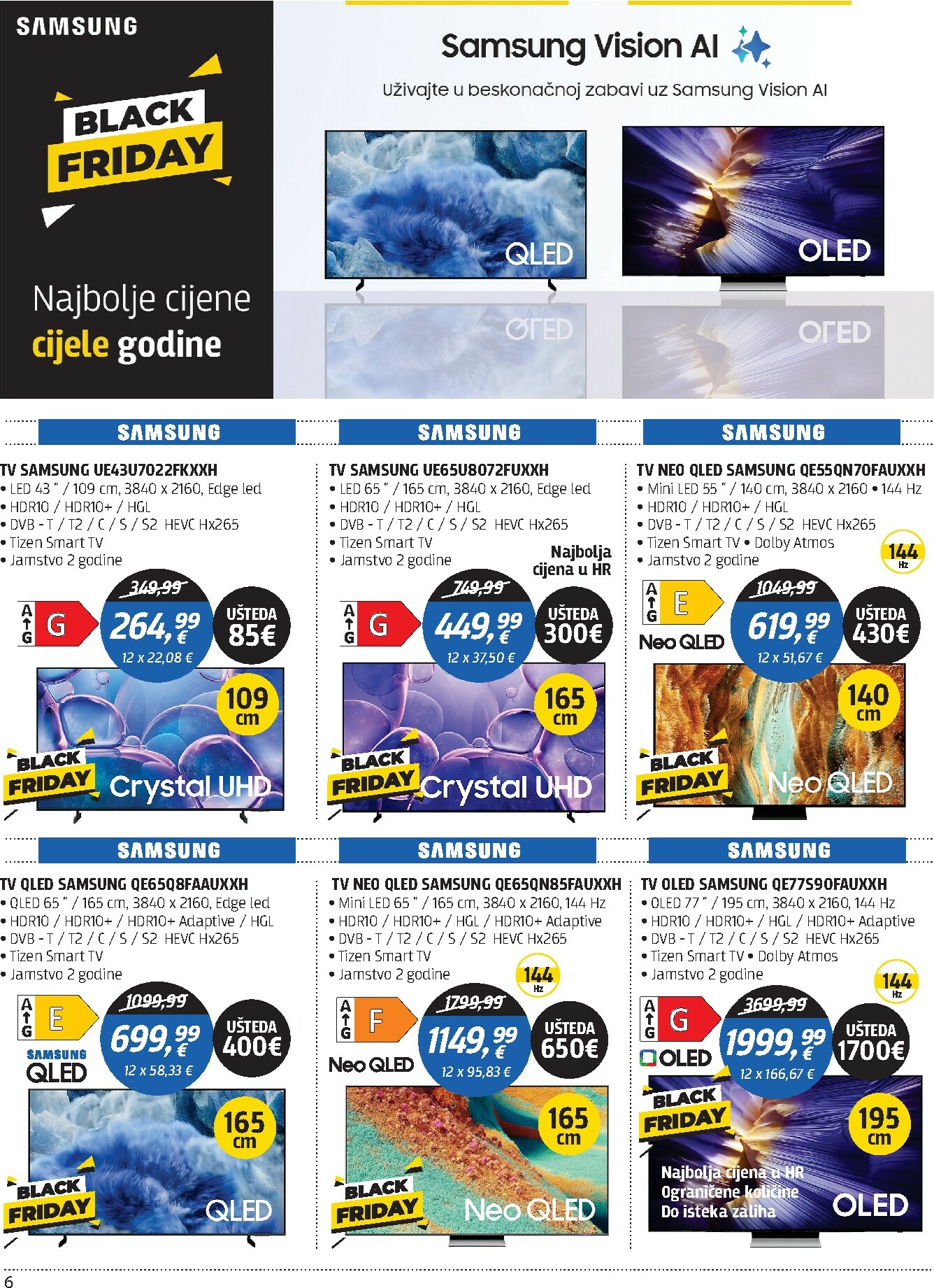 centar-tehnike - Prelistajte katalog Centar tehnike - Black Friday, vrijedi od 24.11. do 06.12. - page: 6