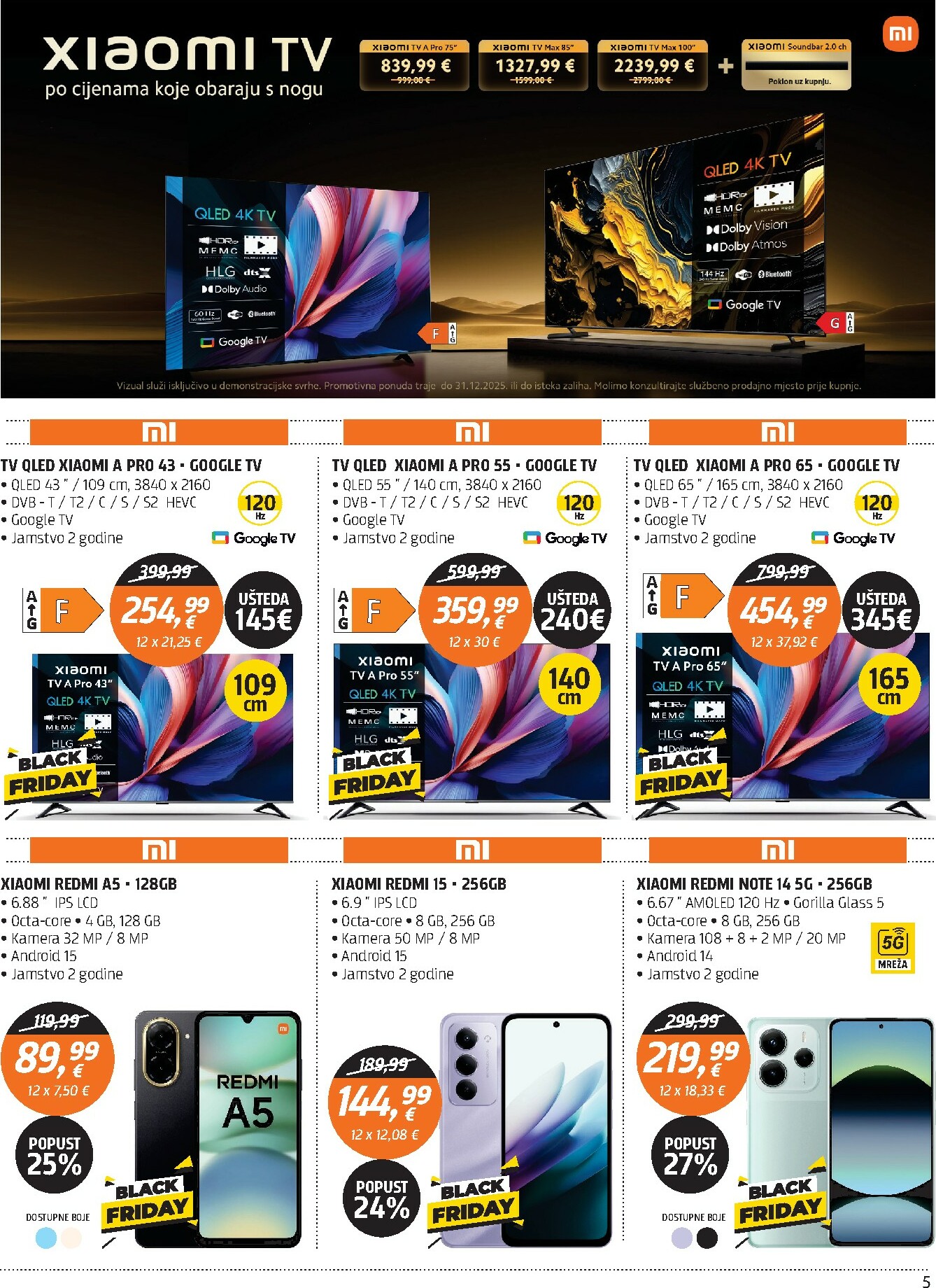 centar-tehnike - Prelistajte katalog Centar tehnike - Black Friday, vrijedi od 24.11. do 06.12. - page: 5