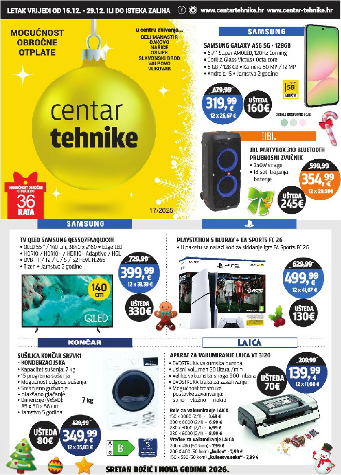 centar-tehnike - Prelistajte katalog Centar tehnike, vrijedi od 15.12. do 29.12.