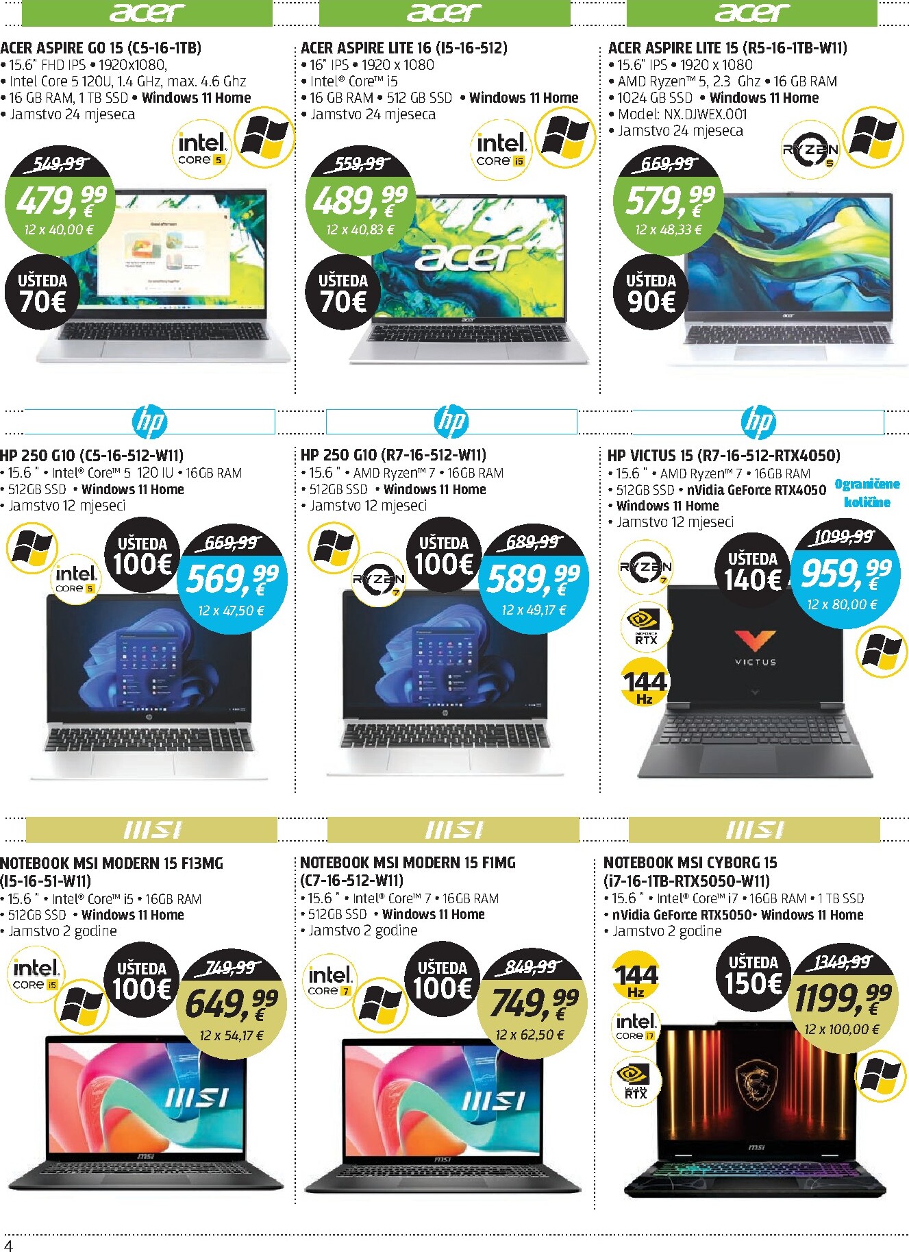 centar-tehnike - Prelistajte katalog Centar tehnike, vrijedi od 23.02.2026 do 09.03.2026 - page: 4