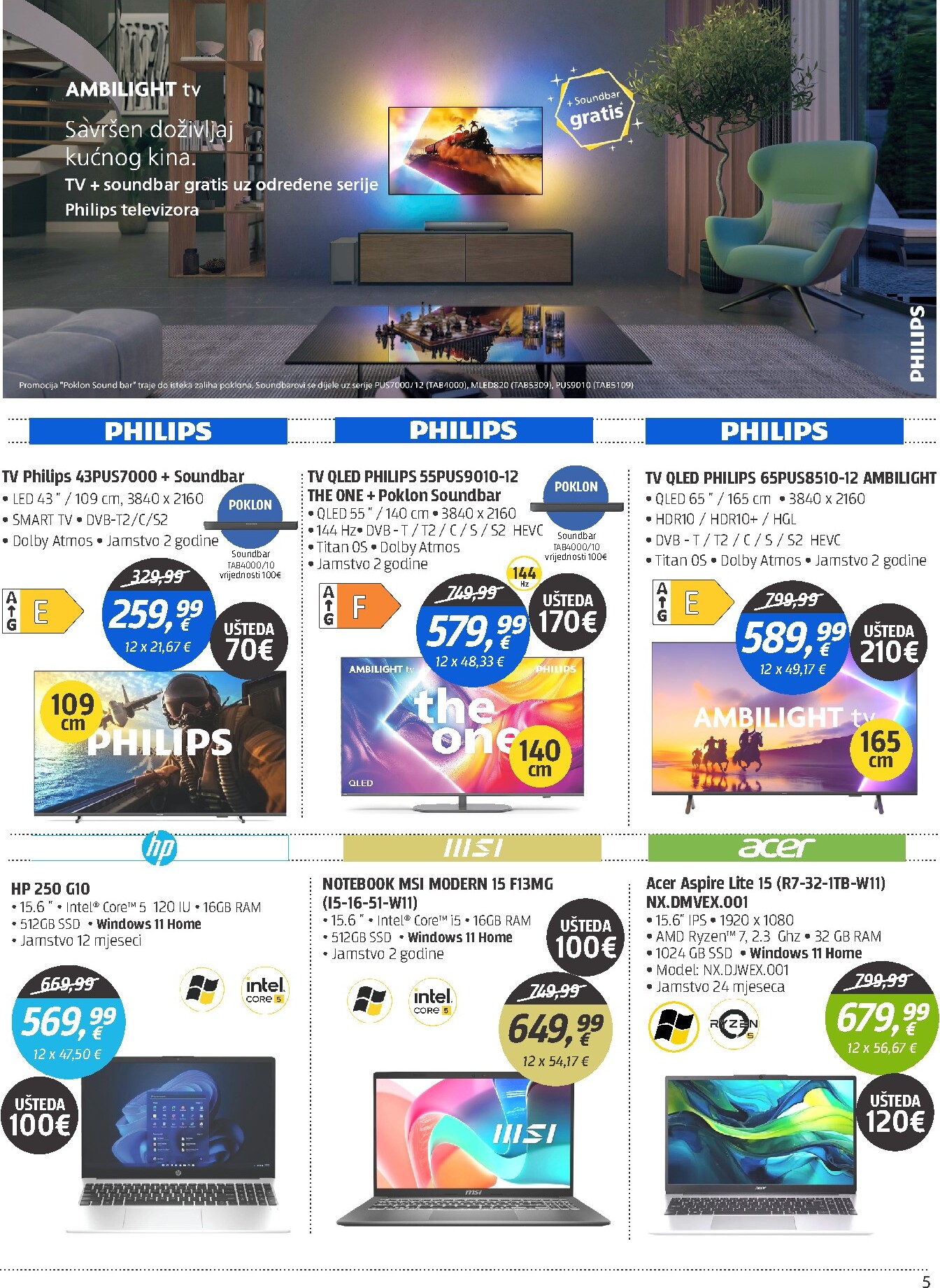 centar-tehnike - Prelistajte katalog Centar tehnike, vrijedi od 09.03.2026 do 30.03.2026 - page: 5